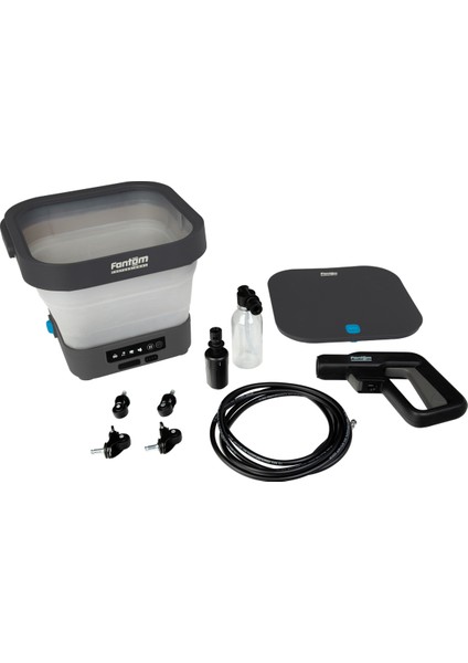 Yüksek Güçlü Basınçlı Yıkama Cihazı 2400W, Siyah, Dayanıklı ve Güçlü Performans