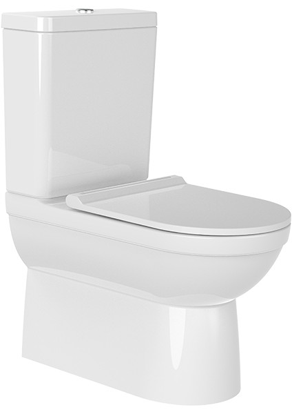 Capri Duvara Sıfır Klozet, Capri Rico Monoslim Yavaş Kapak Iç Takım