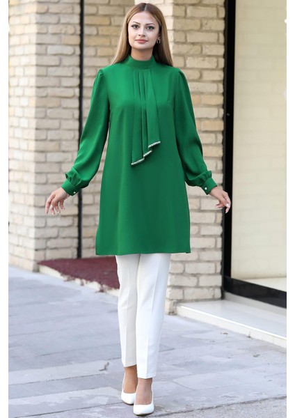 Işıl Tesettür Takım Zümrüt