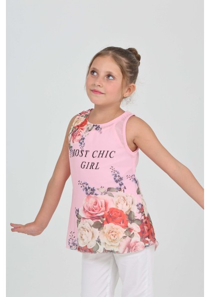 Kız Çocuk Atlet Most Chic Girl Baskılı fiyatları