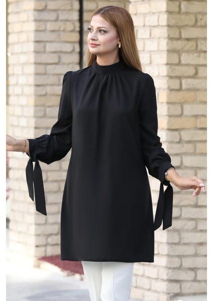 Esila Tesettür Tunik Siyah fiyatları