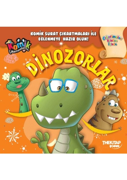 Komik Çıkartmalarım - Dinozorlar