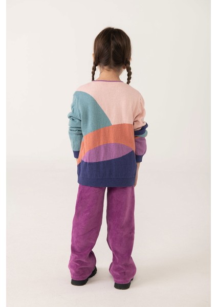 Kız Çocuk Düz Pantolon