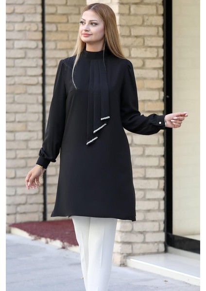 Işıl Tesettür Tunik Siyah