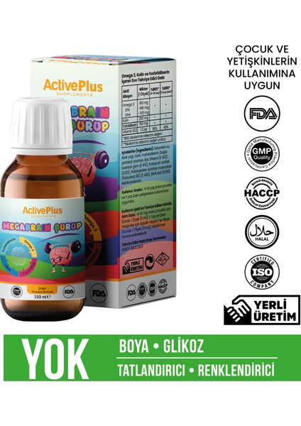 Megabrain Şurup 150ML