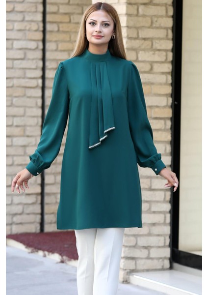 Işıl Tesettür Tunik Zümrüt