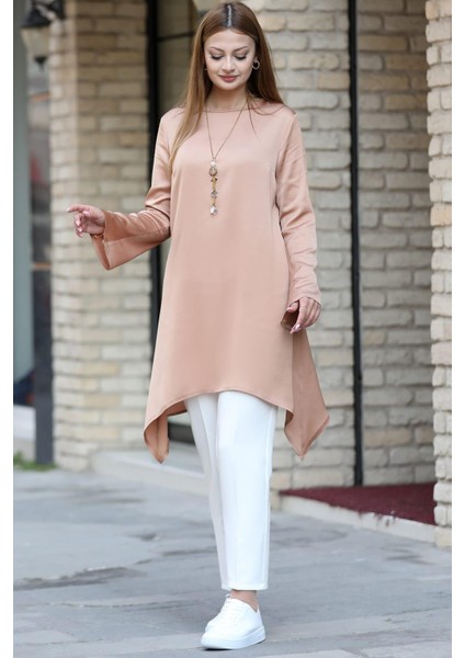 Armin Tesettür Tunik Camel