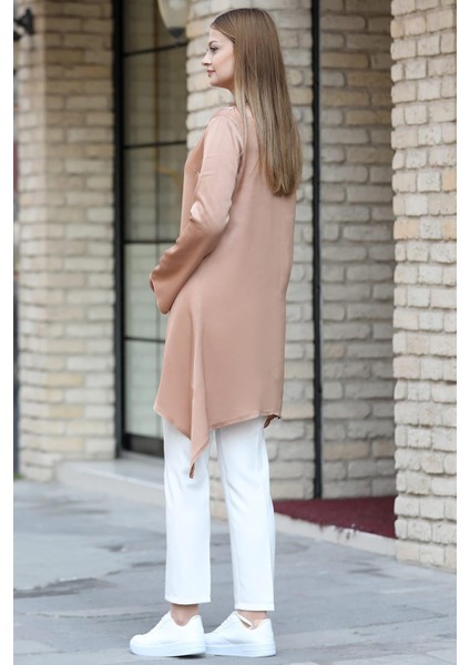 Armin Tesettür Tunik Camel modelleri