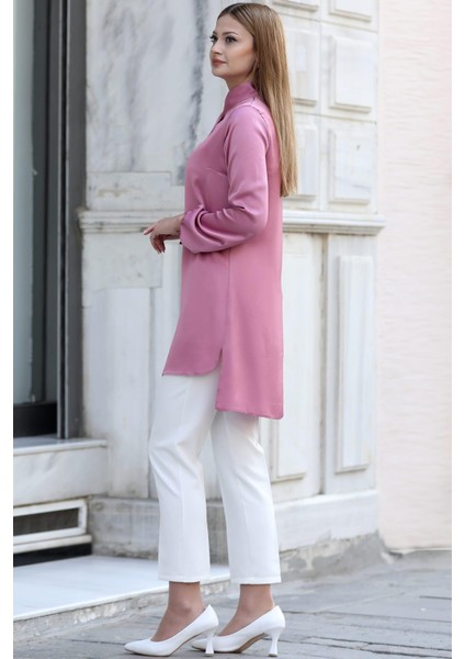 Trend Tesettür Tunik Gülkurusu modelleri