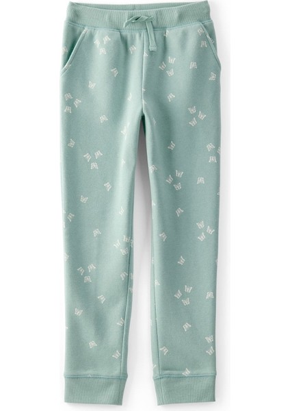 Kız Çocuk Yeşil Pantolon