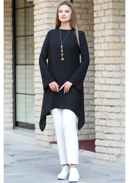 Armin Tesettür Tunik Siyah