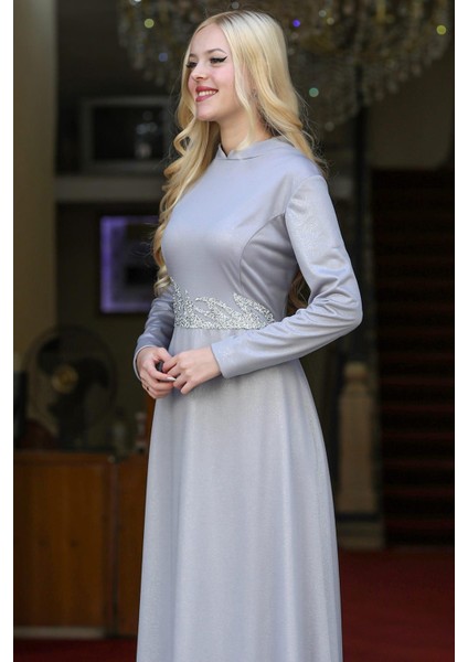 Berfin Tesettür Abiye Gümüş fiyatları