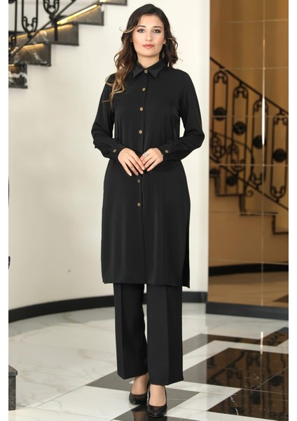 Asrın Tesettür Takım Siyah