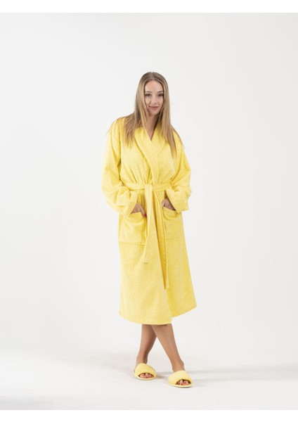 Cottonverse 3'lü Bornoz Seti - %100 Pamuk Bornoz , Saç Bonesi , Saç Bandı Unısex