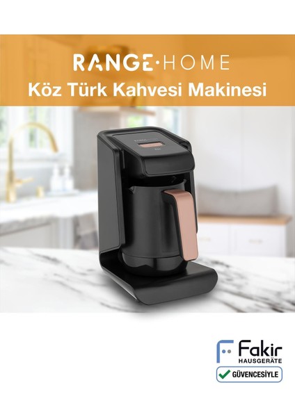 Siyah Köz Blackrose Türk Kahve Makinesi ile Enfes Kahve Deneyimi