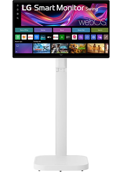 31.5" Swing 32U889SA-W 5ms 4K UHD IPS Tekerlekli Standlı Dokunmatik Smart Monitör