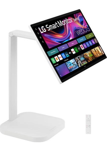 31.5" Swing 32U889SA-W 5ms 4K UHD IPS Tekerlekli Standlı Dokunmatik Smart Monitör modelleri