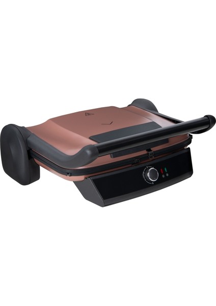 Retro Tarzda Metalik Tost Makinesi, Şık ve Kullanışlı Tasarım