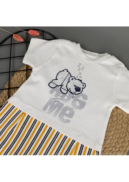 Hug Me Çizgi Detaylı Unisex Tulum fiyatları