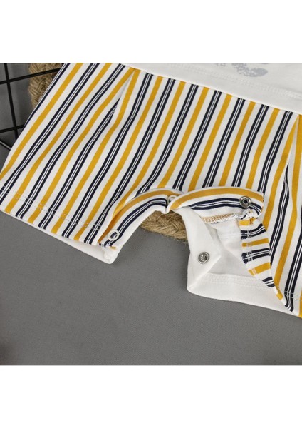 Hug Me Çizgi Detaylı Unisex Tulum modelleri