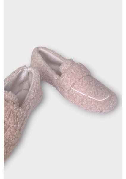 Ultra Yumuşak Peluş Ses Yapmaz Hafif Taban Ev Babeti Kadın Panduf Pudra fırsatları