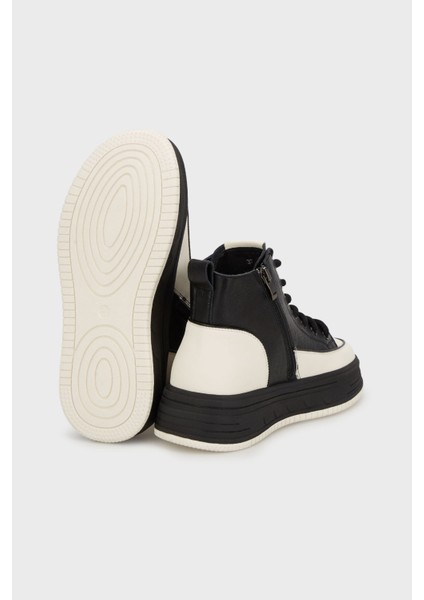 Deri Kalın Tabanlı Bot Bayan Bot 38925K335 fırsatları