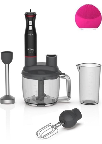 Çok Fonksiyonlu 4 Bıçaklı Mutfak Blendır, Doğrayıcı, Çırpıcı ve Rendeleyici