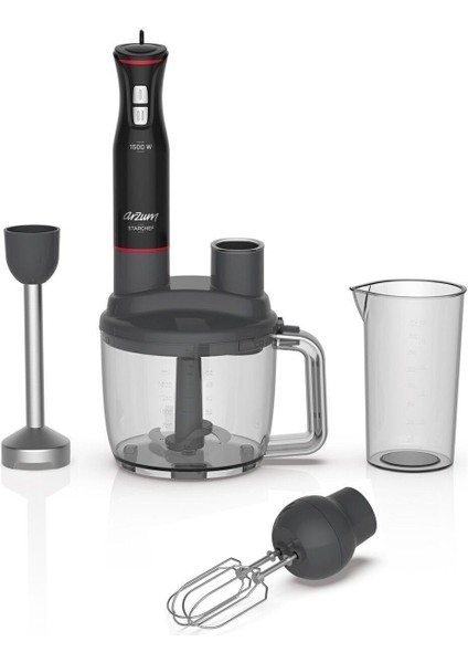 Çok Fonksiyonlu 4 Bıçaklı Mutfak Blendır, Doğrayıcı, Çırpıcı ve Rendeleyici fırsatları