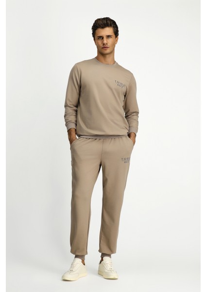 Bisiklet Yaka Regular Fit Sweatshirt indirimleri