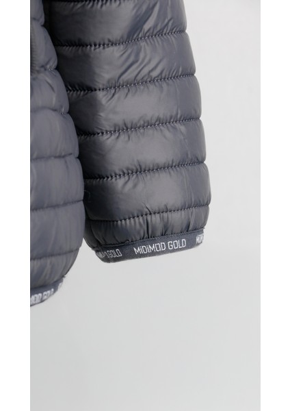 Kapitone Desen Gögüs Fermuarlı Cepli Unisex Çocuk Mont fırsatları