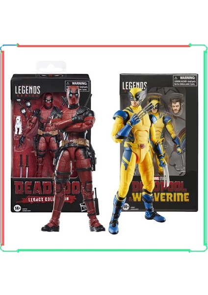 Wolverine Deadpool X-Men Legend Serisi Aksiyon Figürü Şekil Wade Winston Wilson Rakamlar Ortak Hareketlilik Modeli Koleksiyonu Oyuncak Hediye (Yurt Dışından) fiyatları