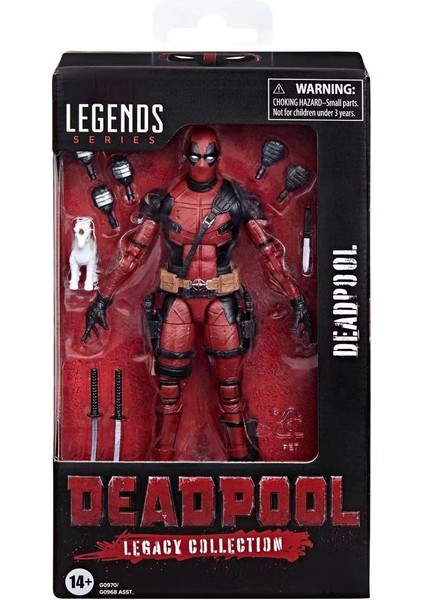 Wolverine Deadpool X-Men Legend Serisi Aksiyon Figürü Şekil Wade Winston Wilson Rakamlar Ortak Hareketlilik Modeli Koleksiyonu Oyuncak Hediye (Yurt Dışından)