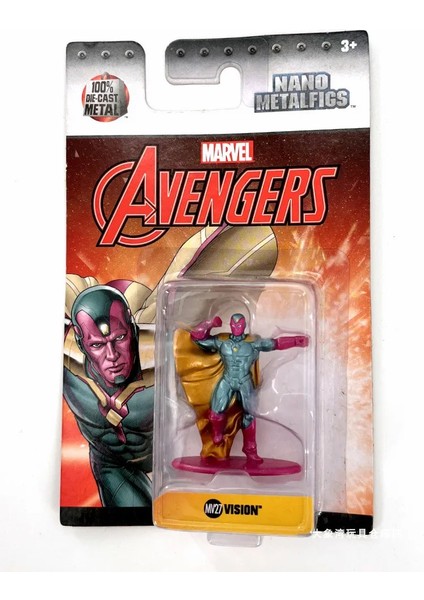 Marvel Legends Örümcek Adam Steve Rogers Demir Adam Kara Dul Aksiyon Figürü Nano Metalfigs Bebek Döküm Metal Model Oyuncak Çocuklar Hediyeler (Yurt Dışından)