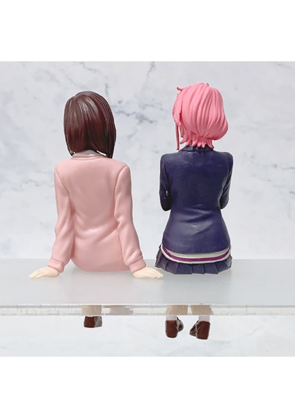 New Anime Dandadan Ayase Momo Shiratori Aira Sitting Posture S.h.figuarts Transformed Assembly Pvc Model Toy Action Figures Gift (Yurt Dışından) fırsatları