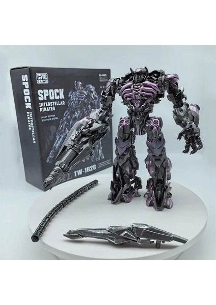 Baıweı Dönüşüm TW1028B TW-1028B Şok Dalgası Basit Kaplama Sürümü Aksiyon Figürleri Film Stüdyosu Serisi Ko SS56 Model Robot (Yurt Dışından) fiyatları