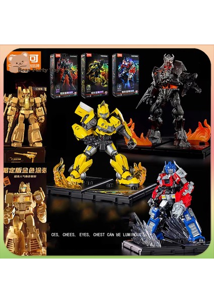 Sıcak Blokees Transformers Gözler Göğüs Luminate Süper Sürüm Bumblebee Optimus Prime Skyfall Aksiyon Şekilli Kalıp Özelleştirilmiş Hediye (Yurt Dışından) modelleri