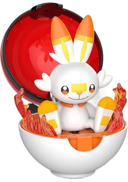 Pokemon Şekil 6 Stilleri Dönüşüm Pokeball Pikachu Piplup Scorbunny Ölçeklenebilir Anime Figürü Bebek Modeli Çocuk Doğum Günü Hediyeleri (Yurt Dışından)