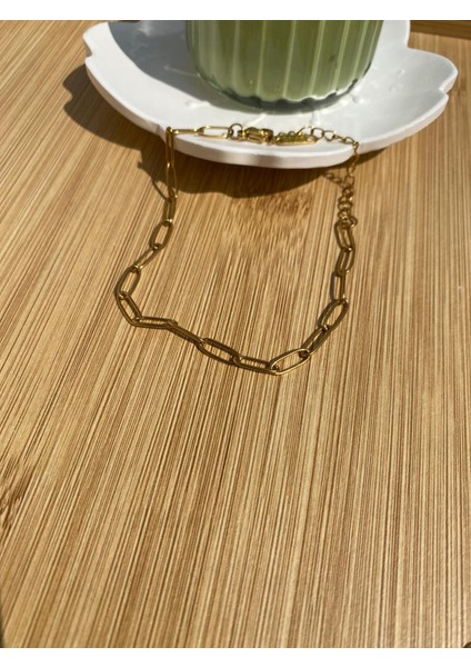 14 Ayar Kaplama Çelik Bileklik