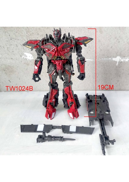 Stokta Baıweı TW1024 Sentinel Prime Dönüşüm Oyuncaklar SS61 Itfaiye Kamyonu Autobot Araba Modeli Aksiyon Figürü Deforme Robot (Yurt Dışından)