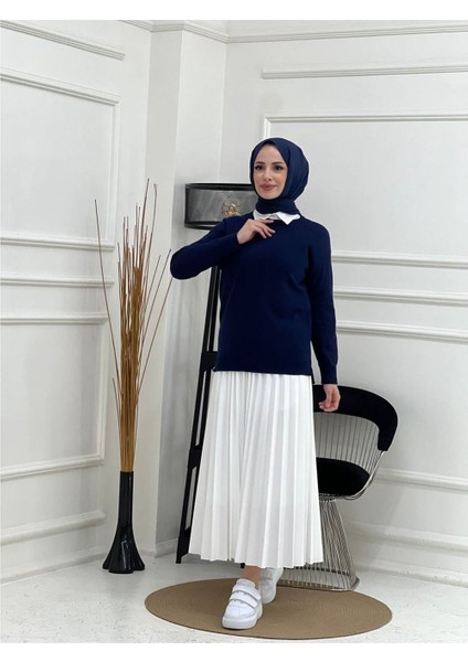 Triko Kazak Lacivert