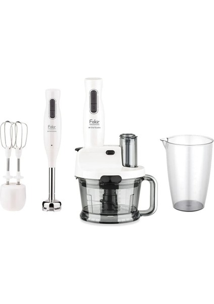 Yüksek Performanslı Beyaz Blender Seti 1000W, Güçlü ve Şık Tasarım