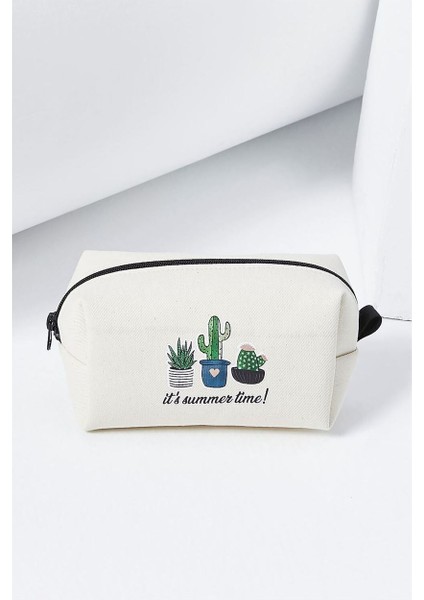 Makyaj Çantası Krem modelleri