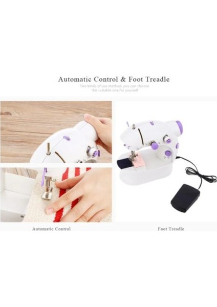 Mini Taşınabilir Hız Ayarlı Seyahat Dikiş Makinesi, Pratik ve Hafif Kullanım fiyatları