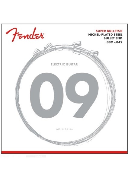 Super Bullets 3250L Nickel-Plated Steel (9-42) Elektro Gitar Takım Tel 0733250403 fiyatları