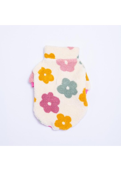 Aspen Petals Ceket Çiçek Desenli Batik Kedi Köpek Ceketi Kedi Köpek Kıyafeti Kedi Köpek Elbisesi indirimleri