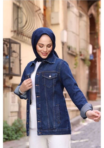 Kot Ceket- Koyu Mavi Koyu MAVI-1234 indirimleri