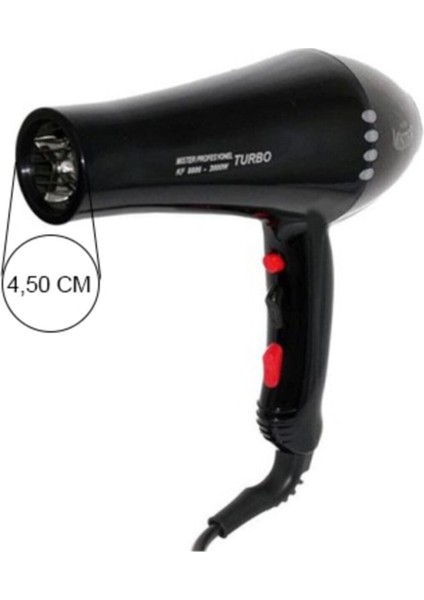 Isıya Dayanıklı Fön Ağızlığı, Gaga, Çap: 4.5 Cm, Siyah fiyatları