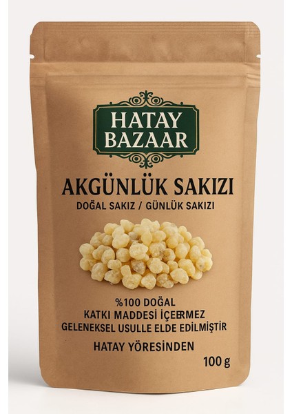 100 gr Akgünlük Sakızı