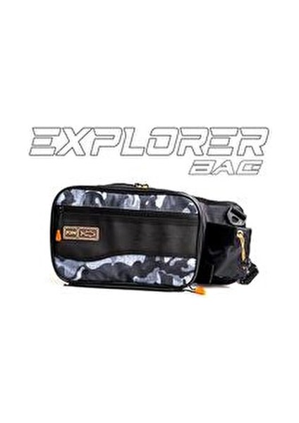 Explorer Bag Spin LRF Çantası Pratik Tasarım 725 gr 3 Fermuarlı Göz ile