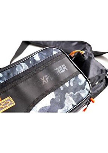 Explorer Bag Spin LRF Çantası Pratik Tasarım 725 gr 3 Fermuarlı Göz ile